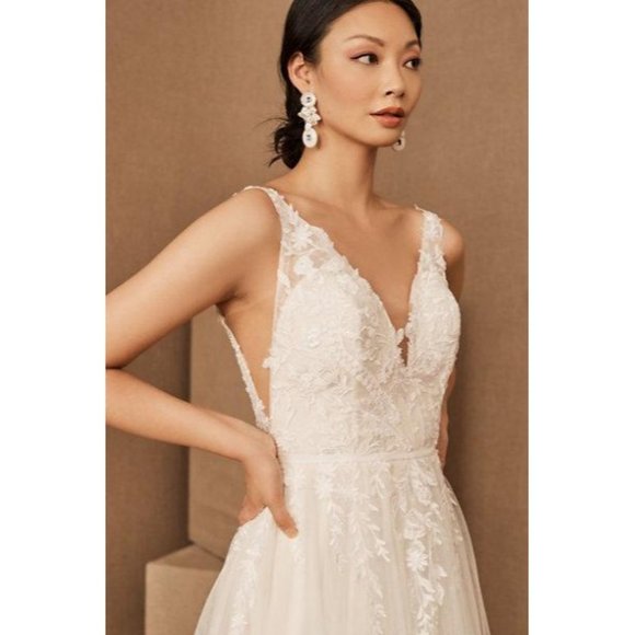 BHLDN Wtoo Vielle Wedding Gown Size 6 and 20W NEW - Picture 3 of 8